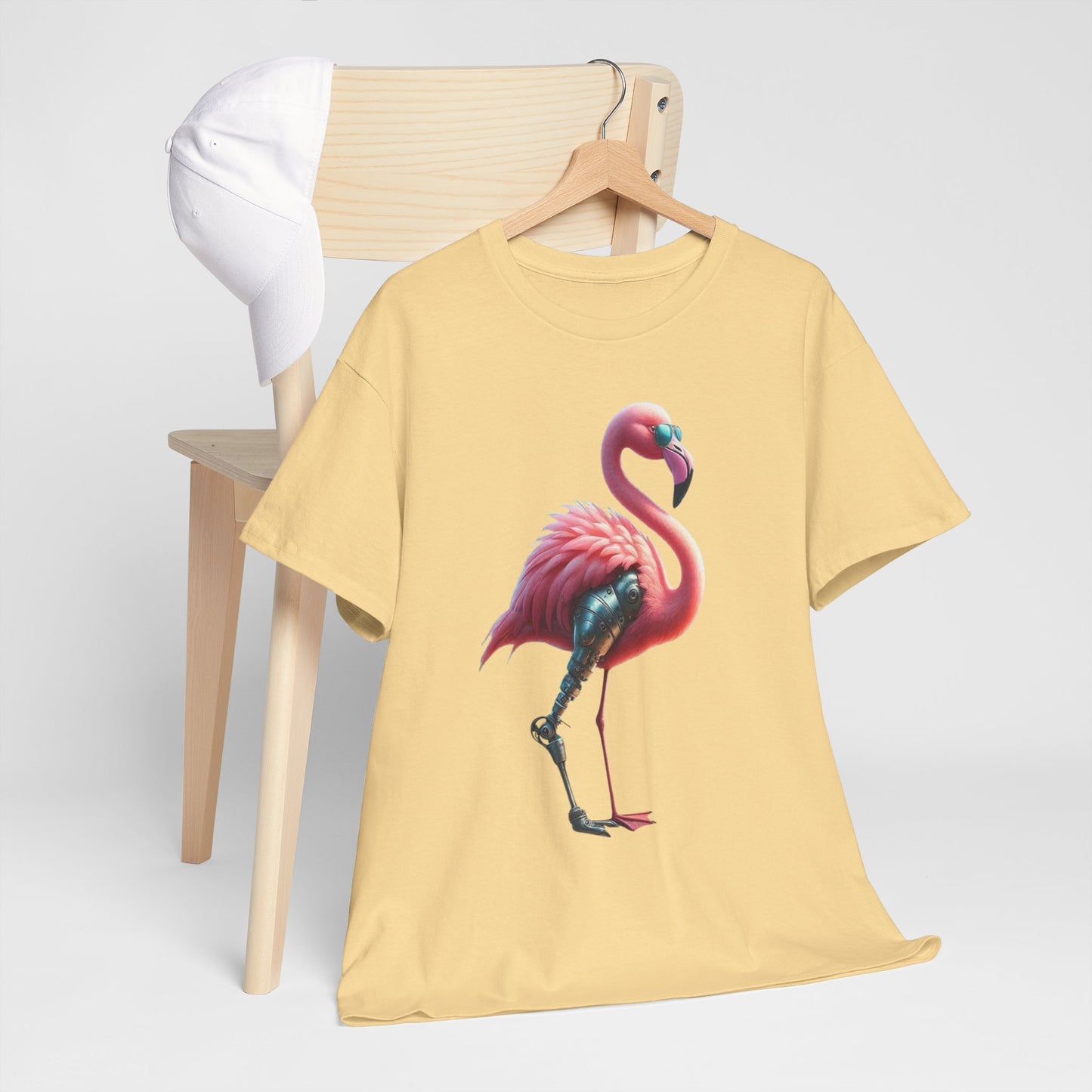 Flamingo with Prosthetic Leg T-Shirt | Amputee T-Shirt | Funny T-Shirt