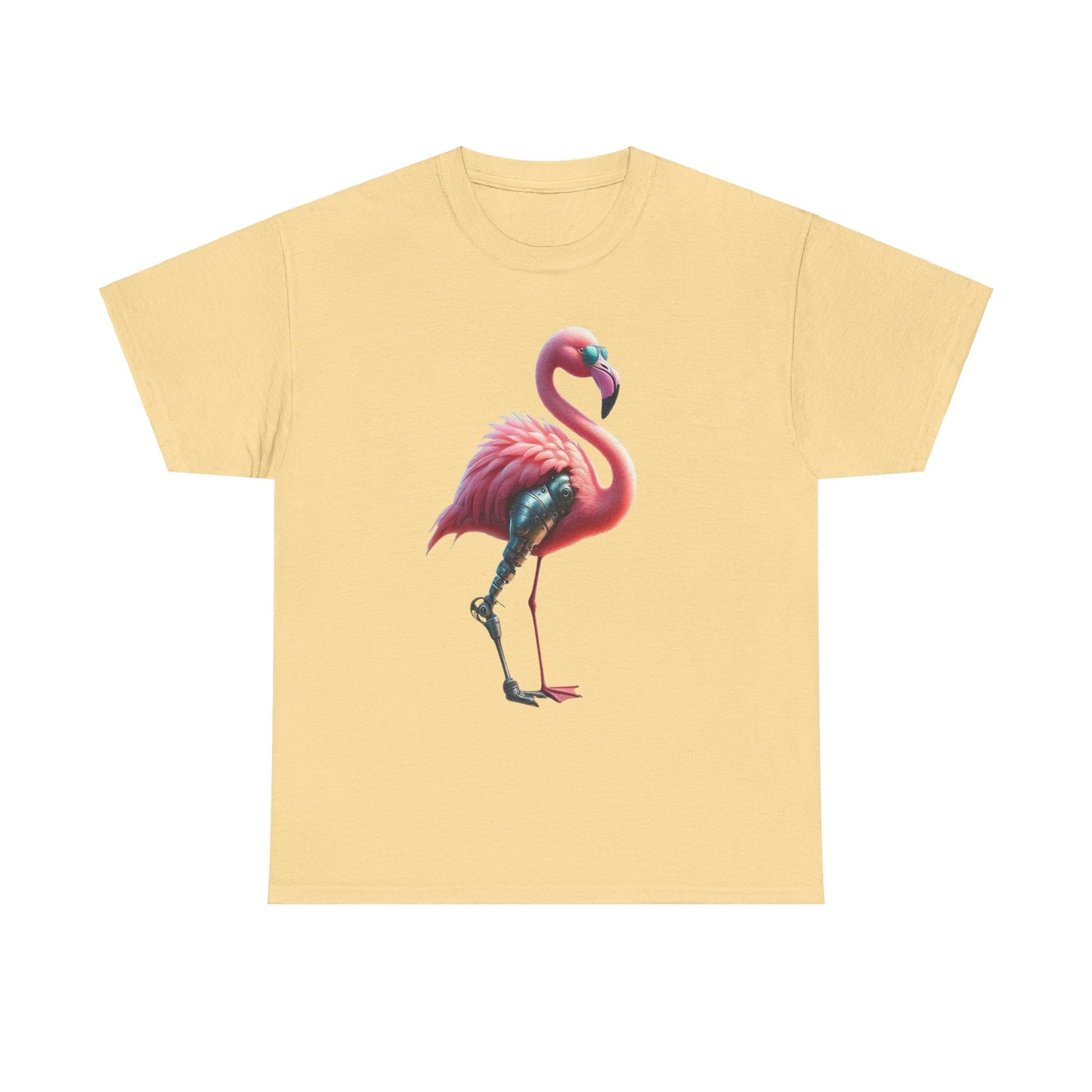 Flamingo with Prosthetic Leg T-Shirt | Amputee T-Shirt | Funny T-Shirt