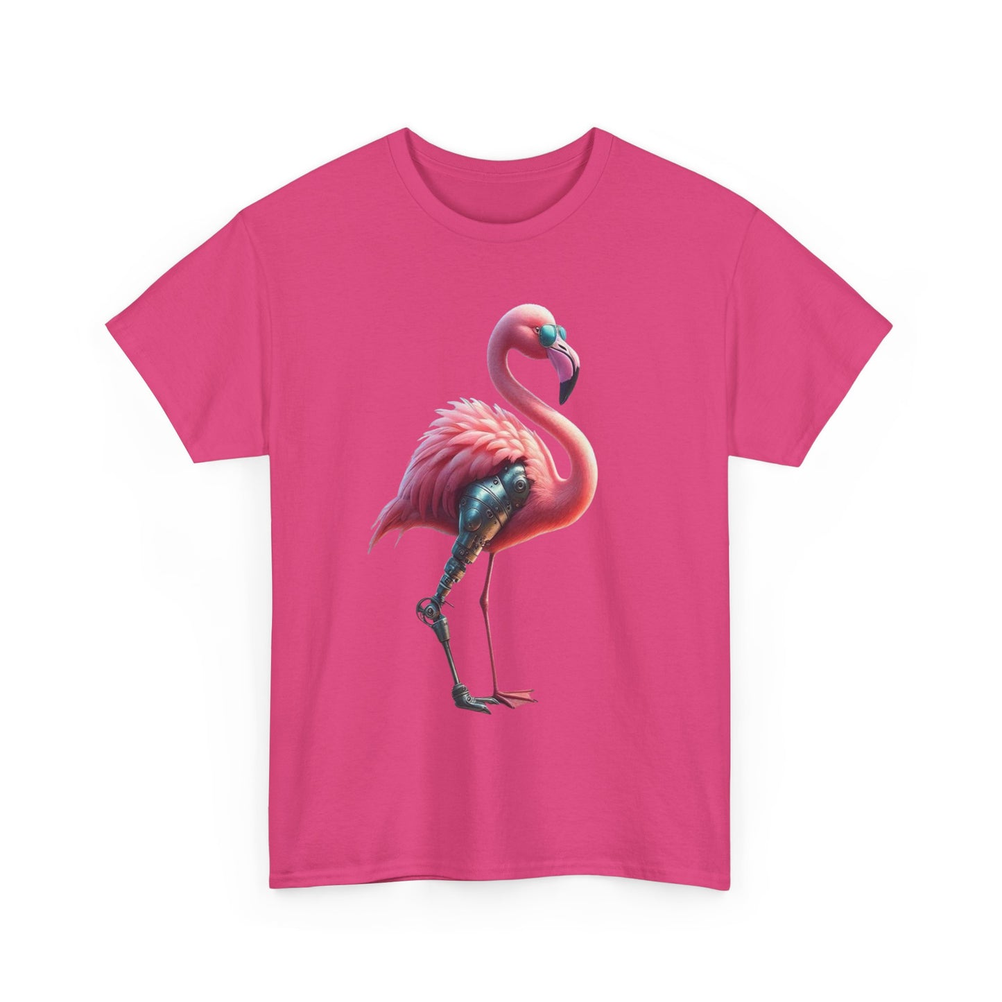 Flamingo with Prosthetic Leg T-Shirt | Amputee T-Shirt | Funny T-Shirt