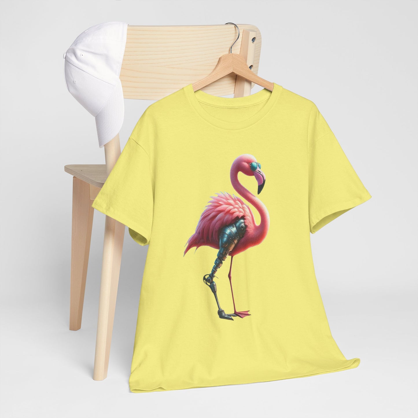 Flamingo with Prosthetic Leg T-Shirt | Amputee T-Shirt | Funny T-Shirt