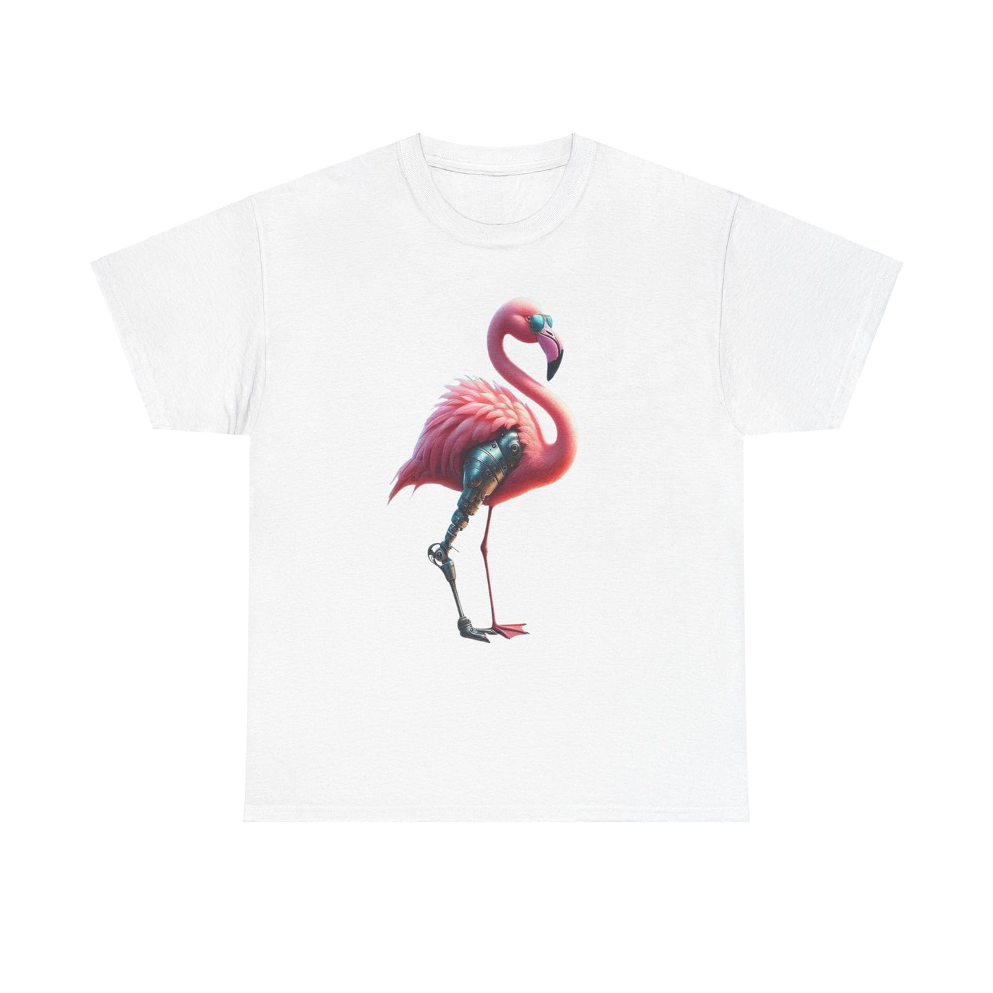 Flamingo with Prosthetic Leg T-Shirt | Amputee T-Shirt | Funny T-Shirt