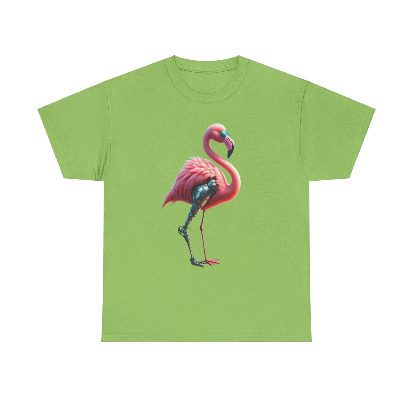 Flamingo with Prosthetic Leg T-Shirt | Amputee T-Shirt | Funny T-Shirt