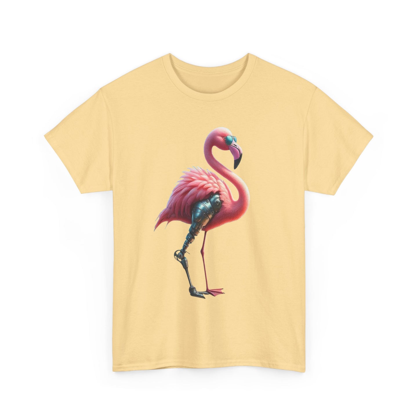 Flamingo with Prosthetic Leg T-Shirt | Amputee T-Shirt | Funny T-Shirt