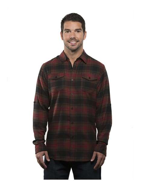 Yarn-Dyed Flannel Shirt