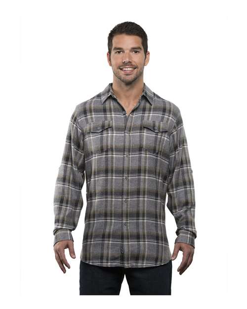 Yarn-Dyed Flannel Shirt