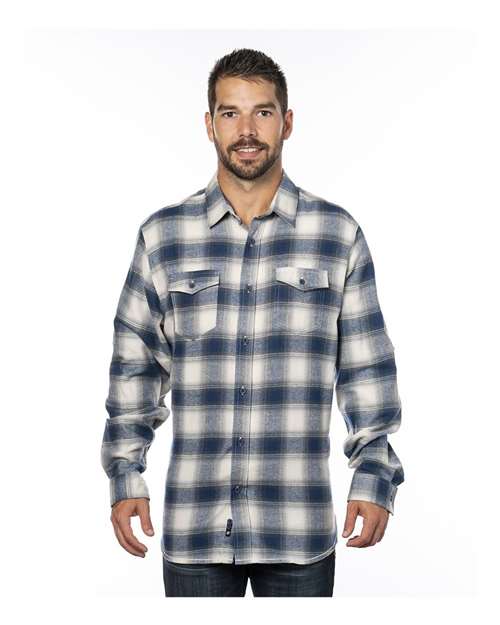 Yarn-Dyed Flannel Shirt