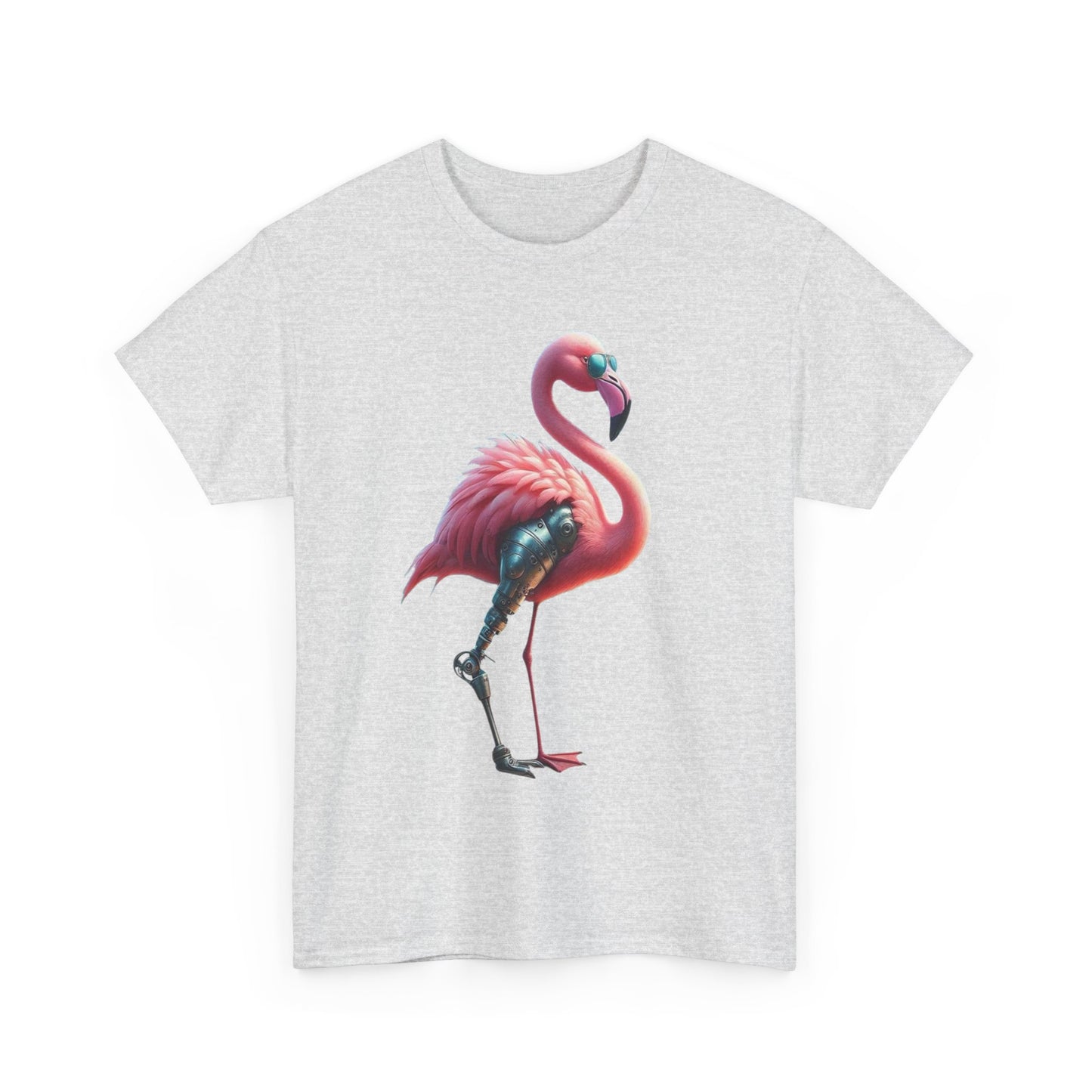 Flamingo with Prosthetic Leg T-Shirt | Amputee T-Shirt | Funny T-Shirt