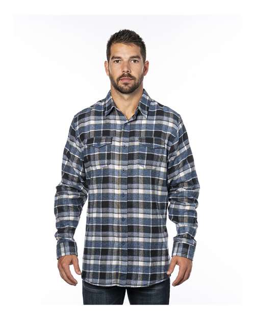 Yarn-Dyed Flannel Shirt