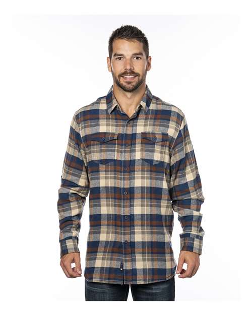 Yarn-Dyed Flannel Shirt