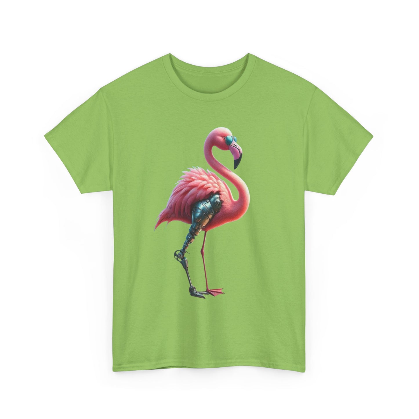 Flamingo with Prosthetic Leg T-Shirt | Amputee T-Shirt | Funny T-Shirt