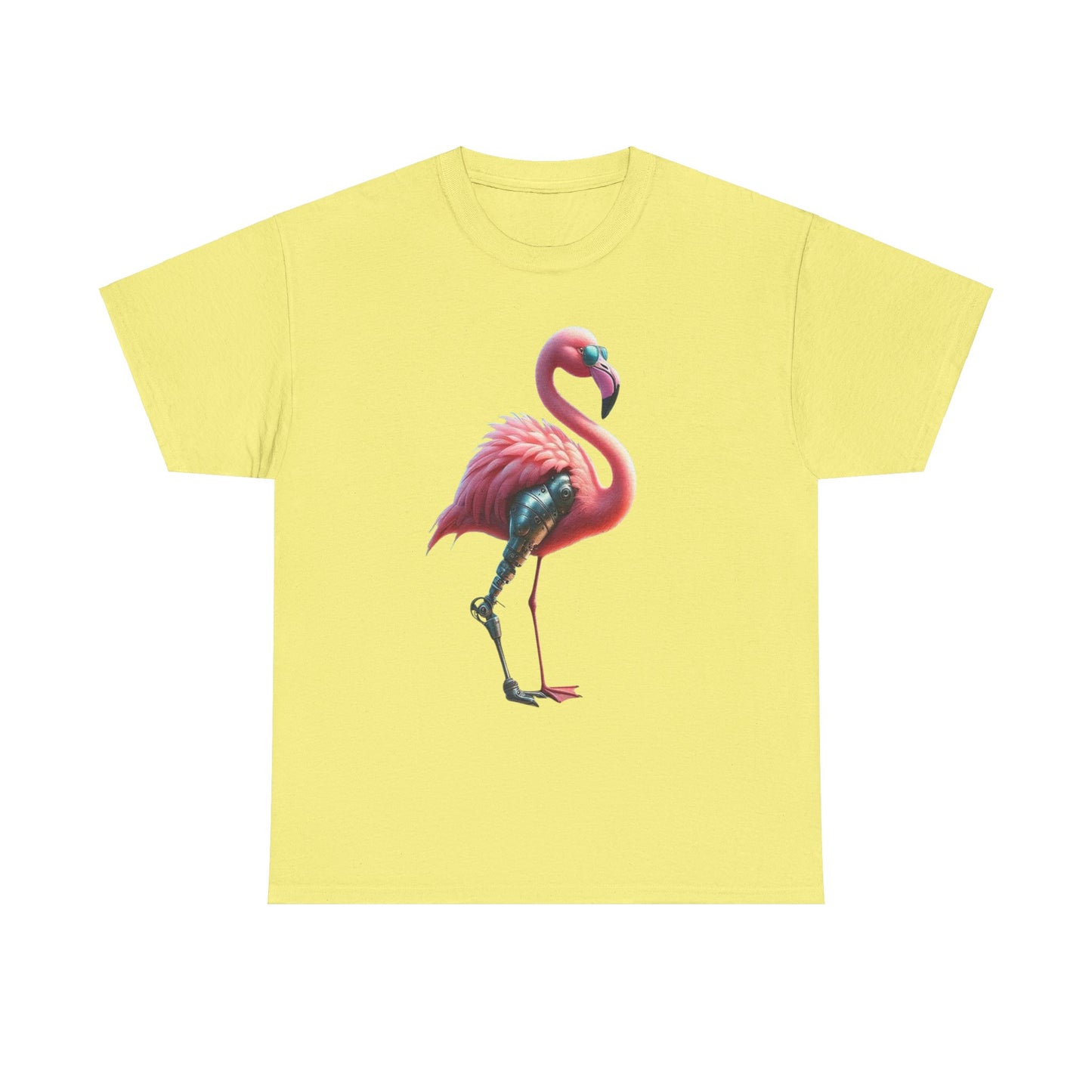 Flamingo with Prosthetic Leg T-Shirt | Amputee T-Shirt | Funny T-Shirt