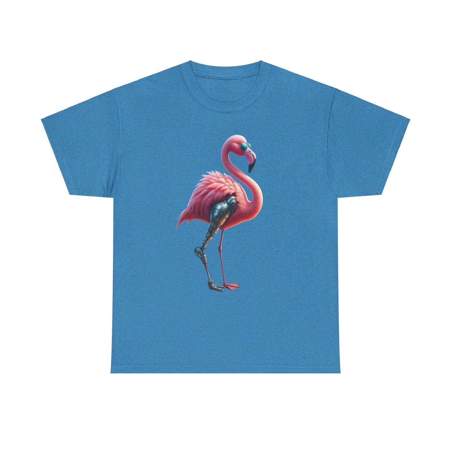 Flamingo with Prosthetic Leg T-Shirt | Amputee T-Shirt | Funny T-Shirt