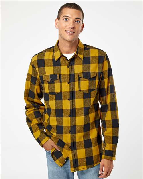 Yarn-Dyed Flannel Shirt